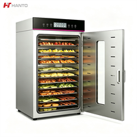 Kastvoedseldehydrator 20-lagen voedseldroogmachine 2000W vermogen digitale timer voor het produceren van vleesjerky en huisdierensnoepjes