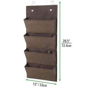 Reinforced Hanging Clear Pocket Organizer Bathroom Organiser - Product Image 2