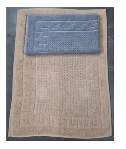 Tapis de bain en coton et polyester jacquard, épais, doux, absorbant, antidérapant, pour salle de bain, douche, hôtel, maison - Product Image 2