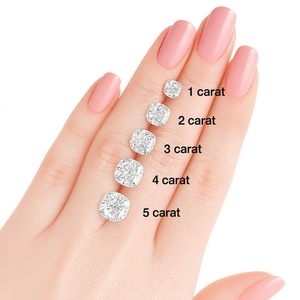 Бриллиант, выращенный в лаборатории, сертифицированный IGI, огранка «кушон», цвет D, чистота VVS, бренд Sea <span class=keywords><strong>Diamond</strong></span>, для ювелирных изделий класса люкс, обручальное кольцо - Product Image 2