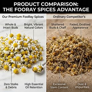 Fleurs de Camomille Séchées Premium 100% Naturelles Sans Caféine Tisane pour l'<span class=keywords><strong>Aide</strong></span> au Sommeil et la Relaxation Vente en Gros Direct Usine - Product Image 3