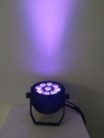 Par 56 LED DMX Slim Par Light Stage RGB Wash Light DMX Flat Par 9 Leds Wedding Light