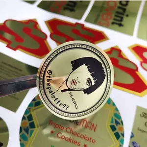 Custom Printed Round Product Sticker,Adhesive Paper Round Label Sticker Waterproof Plastic Round Sticker