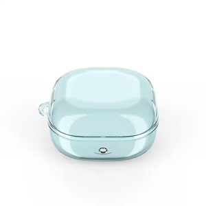 Étui transparent antichoc pour <span class=keywords><strong>Samsung</strong></span> Galaxy <span class=keywords><strong>Buds</strong></span> <span class=keywords><strong>2</strong></span> Pro /<span class=keywords><strong>Buds</strong></span> FE AVEC CROCHET, housse transparente pour Galaxy <span class=keywords><strong>Buds</strong></span> Pro Shell - Product Image 2