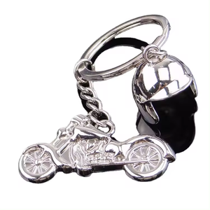 Mới được sản xuất thực hiện xe <span class=keywords><strong>Keychain</strong></span> tùy chỉnh kẽm kim loại mini 3D xe máy móc khóa - Product Image 5