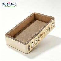 Grattoir pour chat rectangulaire classique de grande taille, de haute qualité, en carton ondulé durable, pour toutes les saisons, vente en gros