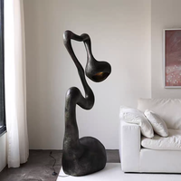 Lampe de sol de style nordique de luxe, design artistique, grande lampe de sol pour le salon, style créatif, canapé, hôtel, lampe de chevet