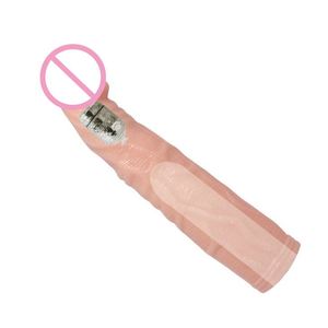 Baile großer penis Ärmel verlängerter penis klarer vibrator für männer - Product Image 2