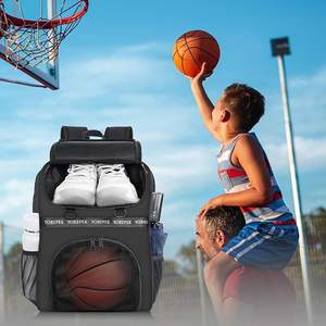 Sac à dos de basketball personnalisé de haute qualité, imperméable, grande capacité, décontracté, pour le sport en plein air, échantillon gratuit - Product Image 4