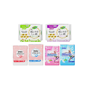 Sử Dụng Hàng Ngày Thời Gian Kinh Nguyệt Âm Đạo Chăm Sóc Máu Băng Vệ Sinh Bán Buôn Siêu Thấm Nhanh Chóng Khô Bông Mềm Không-Dệt Phụ Nữ Pad - Product Image 4