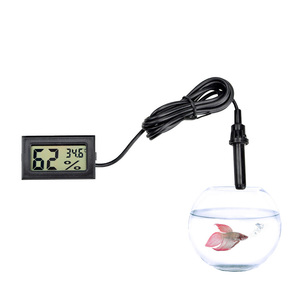 Digitales Aquarium-<span class=keywords><strong>Thermometer</strong></span> Kühlschrank-Hydrometer Eingebetteter Reptilien-Elektronischer Hydrometer Temperaturdetektor - Product Image 2