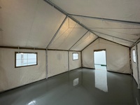 Tente chaude pour le camping d'hiver, grande tente de camping, maison de plein air pour la famille