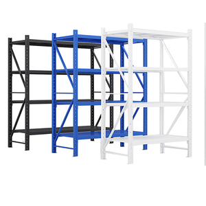 رفوف تخزين فولاذية رباعية الطبقات للمستودعات من المصنع مباشرة - Product Image 3