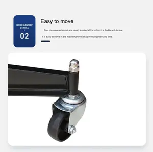 Staffa per riduttore di posizione alta per scatola d'onda superiore per riparazione automatica strumento di sollevamento in posizione alta da 500kg per martinetti di trasmissione - Product Image 3