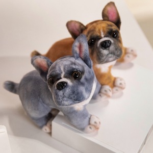 Sevimli ve gerçekçi Pug peluş oyuncak, fransız <span class=keywords><strong>Bulldog</strong></span> bebek, çocuk arkadaşı ve konfor bebek - Product Image 5