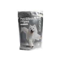 Toallitas de Limpieza para Mascotas Extra Grandes y Suaves, 18.5x25cm, pH Balanceado, Guantes Desechables para Baño de Perros, Empaque OEM al por Mayor