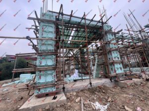 Modular ABS Slab Formwork Reusable Plastic Decking Panels 100+ Times Shuttering Alternative to PERI <b>Mirror</b> Finish Free CAD - Product Image 4