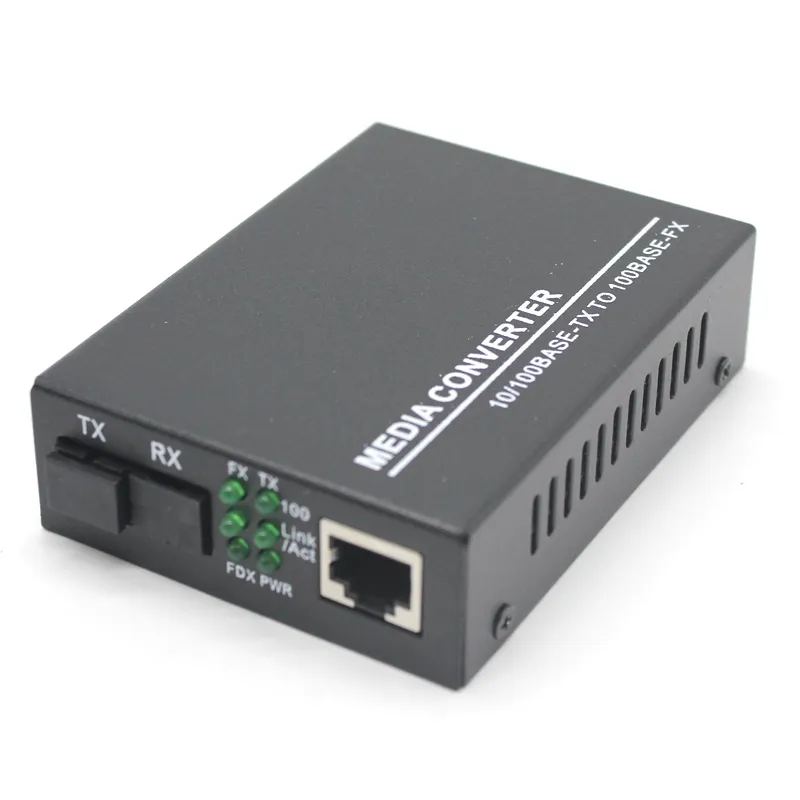 Convertitore di Media Ethernet in fibra ottica 10/100/1000M