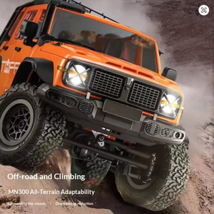 New 1/12 MN-300 Full-Proportional 4-Wheeled <b>Remote</b>-<b>Controlled</b> Climbing Vehicle 2.4G All-Terrain <b>Remote</b>-<b>Controlled</b> Vehicle Model - Product Image 3