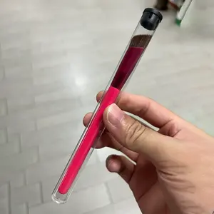 Pinceau de maquillage professionnel multi-usage, étiquette privée, carré, hors angle, pour les yeux et les sourcils, pinceau correcteur en toile lisse - Product Image 1