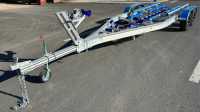 Poly couchettes à essieu tandem de 27 pieds remorque de bateau en aluminium de haute qualité à vendre avec prix d'usine