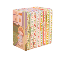 Journal personnalisé avec impression A5 A6 A7, fournitures de bureau personnalisées, carnet à couverture rigide simple et mignonne avec bande élastique