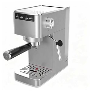 Cafetera Espresso Semiautomática con Carcasa Metálica, Tanque de Agua Desmontable de 1.5L, Control de Temperatura y Protección Contra Sobrecalentamiento - Product Image 1
