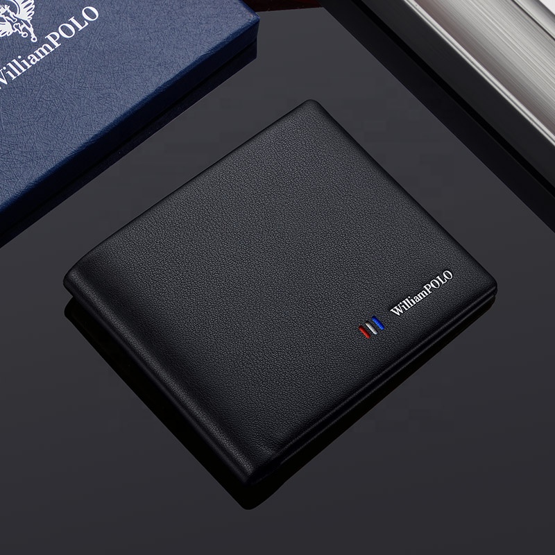 Новая мужская сумка, держатель для карт, роскошный кожаный Рождественский подарок для мужчин, короткий кошелек для карт, мужской кошелек PL201516
