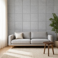 Tuiles acoustiques décoratives 3D en feutre sans formaldéhyde Chiheng, à coller, avec adhésif puissant