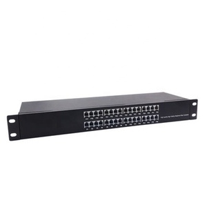 Conversor de telefone da fibra óptica, modo único, suporte de rack de fibra óptica de 32 canais pcm, multiplexador de voz sobre fibra óptica - Product Image 3