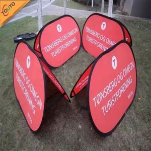 Custom Easy Setup Portable Folding Pop up a <b>Frame</b> Banner with Photo Text Logo - Product Image 6