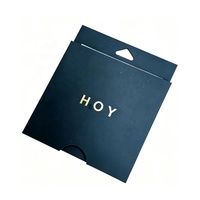 Porte-cartes cadeaux coulissants écologiques personnalisés en carton recyclable avec dorure à chaud et taille sur mesure pour les boutiques