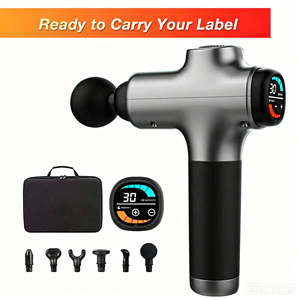<span class=keywords><strong>Pistola</strong></span> de Masaje de 30 Velocidades con Servicio OEM, Motor sin Escobillas, 11 kg de Fuerza, 10 mm de Amplitud, <span class=keywords><strong>Pistola</strong></span> de Masaje de Percusión Profesional de 30 Velocidades, Potente - Product Image 1