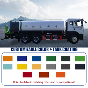 Camion citerne à eau Dongfeng T5 20T, camion arroseur d'eau efficace - Product Image 5