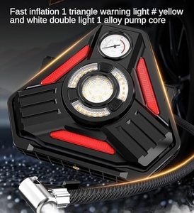 Cross-Border Three-Source Triangle Warning <b>Light</b> USB Charging Outdoor Emergency Maintenance <b>Work</b> <b>Light</b> Multi-Functional Air Pump - Product Image 2