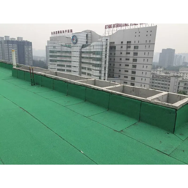 녹색 모래 수정 아스팔트 SBS 방수 막 건물 지붕 방수 막