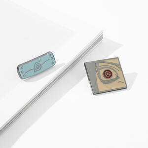 Badges et autocollants personnalisés en émail dur et métal, gravés et sculptés, avec impression numérique, design circulaire grand format effet miroir, pour les marques aux Émirats arabes unis et en Arabie Saoudite - Product Image 3