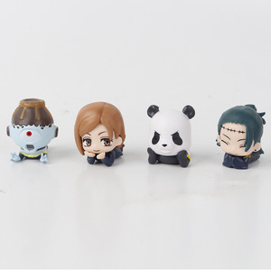 Set de 7 Figuras de PVC de Anime de Jujutsu Kaisen: Geto Suguru, Gojo Satoru, Toji, Yuji <span class=keywords><strong>Nanami</strong></span>, Panda, Yuta, en Posición Acostada - Product Image 4