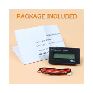 कार मोटरसाइकिल लिथियम बैटरी मीटर अलार्म क्षमता वोल्टेज मॉनिटर बैटरी क्षमता वोल्टेज गेज संकेतक - Product Image 6