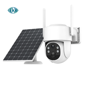 Ikevision icsee 4MP năng lượng mặt trời wifi 4 gam LTE thẻ Sim PTZ IP Camera tiêu thụ thấp 5 Wát panel năng lượng mặt trời 7800mAh pin, Alexa Echo hỗ trợ - Product Image 1