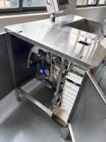 Machine commerciale automatique pour ouvrir le dos des crevettes et couper les crevettes papillon