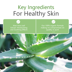 Spray de Suero de Aloe Vera Vegano Orgánico de Marca Privada, Calmante, Refrescante, con Extracto de Aloe Vera para el Cuidado Facial - Product Image 3