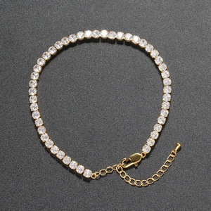 Claw Chain <b>Anklet</b> Female Hip Hop Claw Chain 8inch + 2inch Extension Chain Simple <b>Anklet</b> - Product Image 3