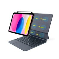 Étui Clavier Flottant pour Tablette Compatible avec les Appareils de 10,9/11 Pouces Clavier Sans Fil avec Pavé Tactile Approvisionnement Direct Usine