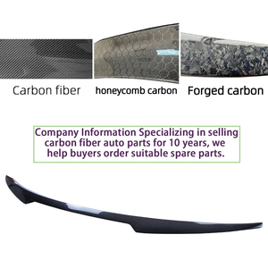 สปอยเลอร์หลังคาร์บอนไฟเบอร์ทรง CS สำหรับรถยนต์ CLS C218 W218 ปี 2011-2019 - Product Image 4