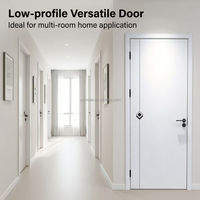 Yomoga High Quality Modern Flush Bedroom Bathroom Doors Solid Wood Door
