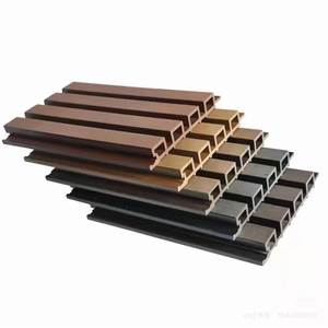 Revestimiento de Paneles de Pared Exteriores de WPC, Tablero de Decoración de Pared de Madera Plástica Compuesta Anti-NV - Product Image 2