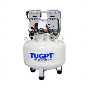 Compresseur d'air électrique compact TUGPT TGY30 sans huile, <span class=keywords><strong>silencieux</strong></span>, pour usage domestique, peinture au pistolet, travail du bois, <span class=keywords><strong>gonfleur</strong></span> dentaire - Product Image 1