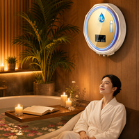 Machine de Bain Hydrogène SPA à Domicile, Générateur d'Eau Hydrogénée de Comptoir 4000PPB, Système de Douche et Baignoire pour Soins de la Peau et Salons de Beauté