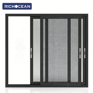 Fenêtre coulissante en aluminium étanche avec double vitrage trempé pour maison, fournisseur chinois RICHOCEAN - Product Image 2